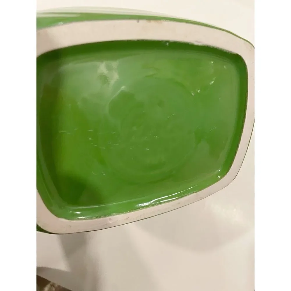 Fiestawear Retired Disk Drink Pitcher Green 67 ounces